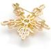 Pin Jewelry Gifts for Women Ladies Fashion Accessories Ladies Elegant Crystal Star Brooch Wedding Party Brooch Five-Pointed Star Shaped Brooch Brooches & Pins - Buy Online on GoSupps.com