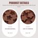 MAGICLULU 1 Set Chocolate Mold Ice Cube Gum Star Pie Pans Animal Stencils Star Shaped Candy Silicone Molds Silicone Ice Cube Molds Star Pasties Crayon Mold Baking Supplies Cake Silica Gel 21x10.5cm Brown - Buy Online on GoSupps.com