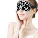 Cow Print Sleep Mask - Adjustable Elastic Strap Night Blindfold for Men and Women - Buy Online on GoSupps.com