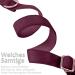Shop Asvin XL Burgundy Velvety Dog Collar - Soft Comfortable & Removable Dog Flying | Ideal for Weddings Birthdays & Parties - Multi-Color Options Available - Buy Online on GoSupps.com