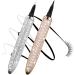 WOONEKY 2pcs Diamond Eyeliner Rhinestone Eyeliner Eye Beauty Pens Liquid Liner Pen Rose Gold Plated 1 count (Pack of 1) Assorted Color - Buy Online on GoSupps.com