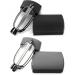 Kokobin Foldable Reading Glasses - Stainless Steel Anti-Blue Light 2 Pairs with Hard Shell Case for Men & Women - +2.0 Reading Aid - Buy Online on GoSupps.com