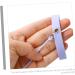 SKISUNO Eyelash Tweezers Extension Supplies Eyelash Extension Tweezers Protector for Eyelashes Eyelash Extensions Eyelash Extension Tool Eyelash Extension Supplies Silica Gel Purple - Buy Online on GoSupps.com