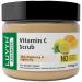 LU.VY'H Advanced Vitamin C Face Scrub for Skin Brightening and Lightening Tan Removal Dead Skin Remover All Skin Types 100gm