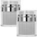 LALAFINA 2PCS 30ML Airless Pump Jars Airless Cosmetic Containers Refillable Lotion Jar Travel Lotion Dispenser for Creams Gels Lotions - Buy Online on GoSupps.com