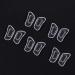 UNFAIRZQ 5 Pairs Inserted Bayonet Silicone Glasses Soft Nose Pads for Glasses Massage Glasses Nose Pads for Pushin