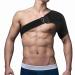 Adjustable Shoulder Support Brace for Rotator Cuff Pain Relief - Left & Right Arm - Includes Mesh Bag & Manual - Buy Online on GoSupps.com