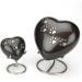 URNS UK Hertford Heart Cremation Ashes Urn Range 5 Inch Pewter - Buy Online on GoSupps.com