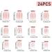 False Nails 24 PCS Press On Nails Short Floral Gradient Short Fake Nails Full Cover Short Nails Glue On Reusable Fake Press On Nails Decorative Short Press On Nails Square for Women Girls - Buy Online on GoSupps.com