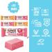 Flower & White Fruity Mallow Bars Taster Pack (20 Pack) Low Calorie Under 60 Calories Per Bar Made With Real Fruit Vegetarian Gluten-Free 30% Less Sugar Multipack 2 Flavours 20 x 35g - Buy Online on GoSupps.com