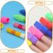  TOGEVAL TOGEVAL 30 Eraser Caps for Pencils Durable TPR Material Easy to Use for Drawing School Supplies Mix of Colors - Buy Online on GoSupps.com