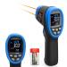 Btmeter BT-1800C Pyrometer -58 3272 F (-50 1800 ) IR temperature pistol D: S 50: 1 high-temperature infrared thermometer for industrial HLK forge furnaces for metal melting (not for human temp) BT-1800C (with color screen)