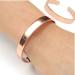 NewZenro Copper Magnetic Therapy Bracelet - Rose Gold Bangle for Arthritis Pain Relief | 6 Powerful Magnets for Healing Joint Pain in Men & Women - Buy Online on GoSupps.com