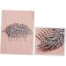 DOITOOL Hair Teasing Comb Crystal Headpiece Pearl Hair Clip Rhinestone Hair Comb Pearl Hair Pin Pearl Hair Accessories Bridal Hair Comb Bridal Comb Classic Style Branch Bride - Buy Online on GoSupps.com