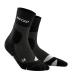 CEP Women s Outdoor Compression Crew Cut Socks Outdoor Merino Mid-Cut Socks 3 Stonegrey/Grey