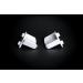 Fields Outdoor Supplies 5 ft. Metal Keyhole Tracks Pair with Pinless Jump Cups - Set of 2 - Buy Online on GoSupps.com