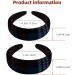 Headbands Women Hair Head Bands 2 Pieces Wide Top Turban Velvet Hair Bands Elastic Headband Dark Blue Plaid Fashion Head Wrap 2 Size Multi-colored 4 - Buy Online on GoSupps.com