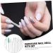 Housoutil 1 Set Nail Polish Head Set Alloy Manicure Tools 8x5cm Silver - Buy Online on GoSupps.com