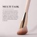 Kryzalite 2 Pieces Face Brush for Blush Bronzer and Contour Highlighter Makeup Brush Set for Flawless Application of Face Makeup (Face Brush + Blender) - Buy Online on GoSupps.com