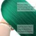 Pre-Stretched Braiding Hair for Crochet Braids - ITCH-SYNTHETIC YAKI Texture Extensions - 3 Pack Green 66 cm - Buy Online on GoSupps.com