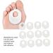 Transparent Foot Corn Remover Cushions - 6 Pairs for Toe Corn and Callus Removal - Buy Online on GoSupps.com