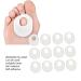 Qukaim Gel Corn Stick Protector Transparent Foot Corn Ring 6 Pairs Self Adhesive Waterproof Corns Pad Gel Corns Patch Cushion Stick Protector - Buy Online on GoSupps.com