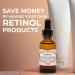 RESURRECTIONbeauty Retinol Liposome - DIY Night Cream & Serum Ingredient | 1 oz | Hyaluronic Acid Retinol Moisturizer - Buy Online on GoSupps.com