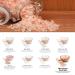 HijiNa Himalayan Pink Salt Crystals with Grinder, 110g - Pack of 1 - Buy Online on GoSupps.com