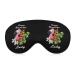 Crazy Flamingo Lady Sleep Mask Eye Cover for Sleeping Blindfold with Adjustable Strap Blocks Light Night Travel Nap for Men Women