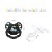 Landofgenie Printed Pacifier - Adult Size Large Shield 2 Pack (Black & White) | International Shipping Available - Buy Online on GoSupps.com