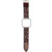 Shop Soft Sports Bracelet for Fitbit Blaze - Adjustable Floral Leather Band for Women & Girls (14-20.3 cm) - Replacement with Metal Frame - Buy Online on GoSupps.com