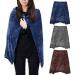 Bowtong Electric USB Heated Scarf & Blanket - 3 Gear Fast Heating Flannel Cloak | Warm Winter Wear (39.37 x 27.56 in) - Buy Online on GoSupps.com