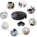 Vicloon Edge Protectors 2 M Foam Safety Strip and 4 Corner Cushion Protector Set Edge Corner Guards for Baby - Black - Buy Online on GoSupps.com