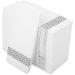 LEKOCH 100 PCs disposable napkins white with gray design air laid fabric-like napkins for wedding premium quality 43x30 cm gray degsin 2-100PCs