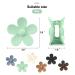 6 PCS Matte Flower Claw Clips for Women - 3 Inch Large Non-Slip Strong Hold Hair Clips for Thin to Thick Curly Hair - Buy Online on GoSupps.com