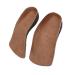 1 Pair Cork Insole Essential Oil Funnel Kit Warm Shoe Liners Breathable Heel Pads Cork Heel Shoe Pads Heel Lifting Inserts - Absorbing Heel Pads Cork Shoe Pads Damping Sheet Coffee