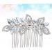 FRCOLOR 1pc hair barrettes for women hair accessories for women wedding rhinestone hair comb flower girl hair accessories for wedding bridal hair comb Hair piece European and American Miss - Buy Online on GoSupps.com