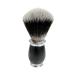 Milageto men's rasier brush handmade portable rich and fast foam shaving cream hairdressing salon shaving brush facial cleaning black