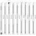 Blackhead Remover Tool 9 PCS Stainless Steel Pimple Comedone Extractor Tools Blackhead Remover Tools Pimple Extractor Needle Deep Blemish Removers for Nose Face Skin Pimple Popper Kit with Metal Case - Buy Online on GoSupps.com