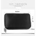 Makeup Brush Pocket & Waterproof Cosmetic Bag - Portable Beauty Travel Storage with Hand Loop - Black - Buy Online on GoSupps.com