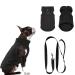 Dog coat dog sweater chihuahua clothing dog sweater small dogs dog coat for small dogs dog coat with dishes winter coat dog for small dogs inside and outdoor use (black L) Black L