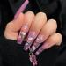 Cute Cartoon Nail Art Stickers Decals - 3D Self Adhesive Designer Decals for Women & Girls - Manicure Supplies - 4 Sheets - Buy Online on GoSupps.com