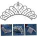 Mikinona Crown Side Hair Comb Rhinestone Hair Clip Girls Tiara Flower Girl Hair Accessories Girls Hair Accessories Wedding Comb Girls Hair Clips The Crown Bride Alloy Small Crown - Buy Online on GoSupps.com