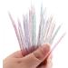 100 PCS Orange Wooden Sticks - TEOYALL Double-End Cuticle Pusher Nail Art Tools - #2 Pink - Buy Online on GoSupps.com