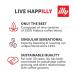 illy Guatemala Whole Bean Coffee | 100% Arabica | Complex Dark Roast, 8.8 oz Can - Buy Online on GoSupps.com