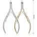 SVAASA Nail Clippers 6mm Blade Fingernail Toenail Cuticle Nipper Trimming Stainless Steel Nail Clipper Cutter Cuticle Scissors Plier Manicure Tools (Color : Gold) - Buy Online on GoSupps.com