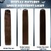 Hetto Brown Clip-In Extensions | Remy Real Hair | Dark Brown #4 | 120g 35cm | Premium Quality Hair Recovery - Buy Online on GoSupps.com