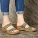 Perfectchose Leather Orthopedic Arch Support Wedge Sandals - Brown 36 | Diabetic & Orthopedic Walking Sandals for Women - Perfectchose.com - Buy Online on GoSupps.com