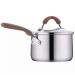 Nonstick Milk PanMilk Pan Cooking pots Milk Pan Household Multifunctional Stainless Steel Non-Stick Pan Inner Wall with Scale Label with Glass Cover