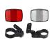 Guidre reflector bike with accessories bicycle accessories bicycle reflectors at the front and rear 1bicycle Bell+1stk reflectors front+1stk behind